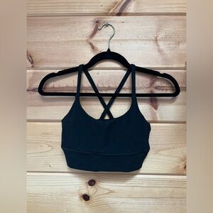 Vuori Women’s Heather Black Sports Bra